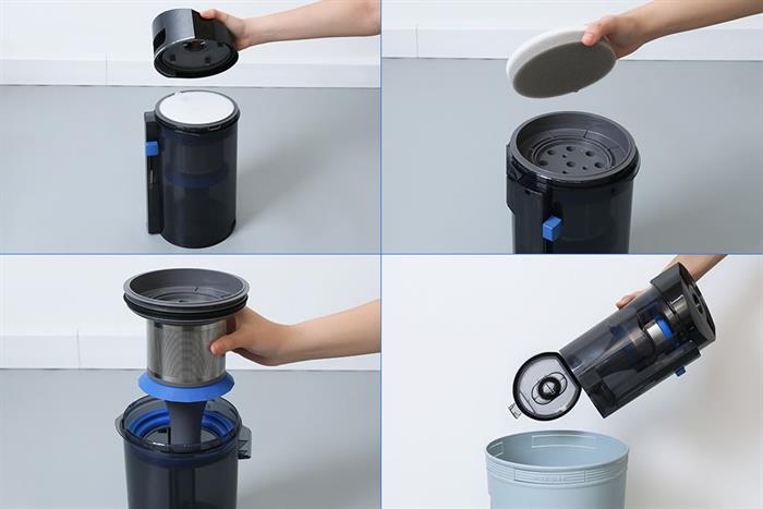 Robot hút bụi lau nhà Ecovacs X12 OMNICYCLONE